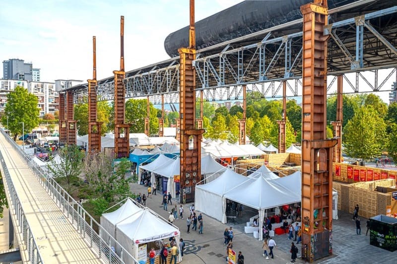 Vista aerea di Terra Madre - Salone del Gusto 2024