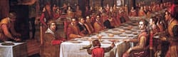 Storia del servizio di sala: i banchetti medievali