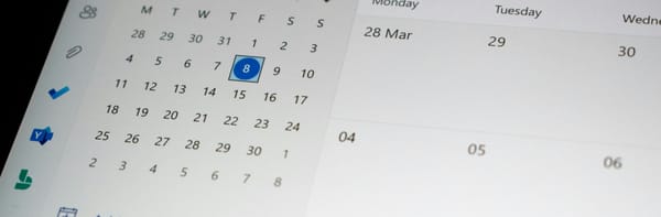 Gestire le prenotazioni nei ristoranti, calendario
